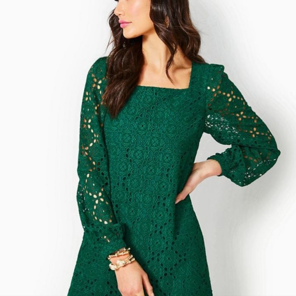 Brand New with Tags Lily Pulitzer Green Romper - Picture 1 of 3
